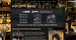 Desktop Screenshot of eat-drink-sleep.com